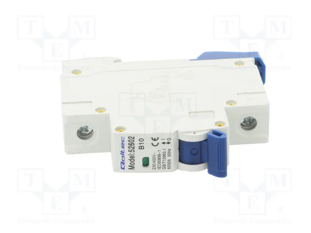 QOLTEC Interruptor magnetotérmico 10A 1 polo