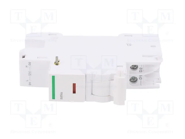 SCHNEIDER ELECTRIC Disyuntor de tensión mínima 230VAC lateral para raíl DIN SCHNEIDER ELECTRIC Disyuntor de tensión mínima 230VAC lateral para raíl DIN
