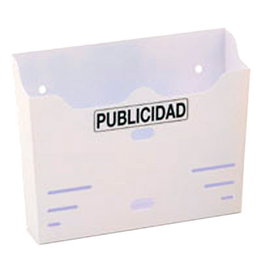 BTV Cesta Publicidad 11 Horizontal Blanco 360x255x100 mm