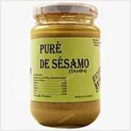 SAIN Tahin Crudo Molido en Piedra 320Gr Semilla de Sésamo 100%