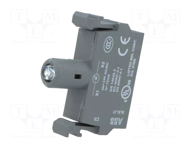 ABB Elemento Iluminador LED Azul 24VDC 22mm ABB Elemento Iluminador LED Azul 24VDC 22mm