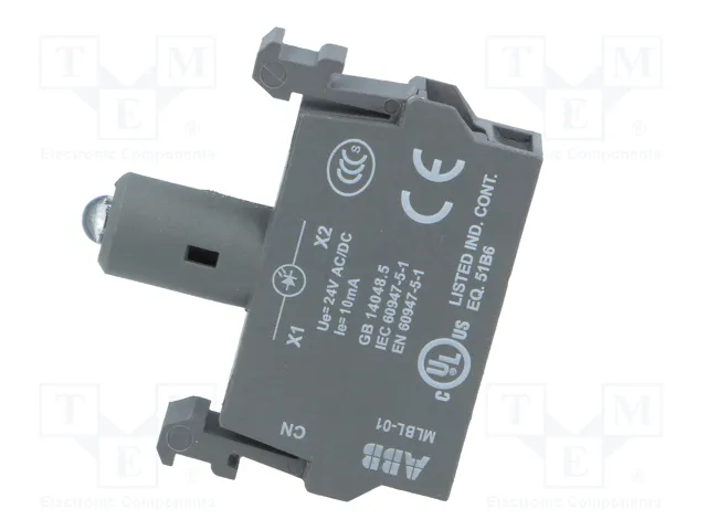 ABB Elemento Iluminador LED Azul 24VDC 22mm ABB Elemento Iluminador LED Azul 24VDC 22mm