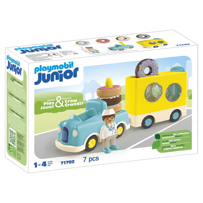 Playmobil Junior Camión de dónut 71702 Playmobil Junior Camión de dónut 71702