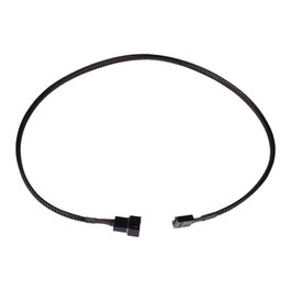 Alphacool Cable de Extensión de Ventilador 4-Pin a 4-Pin 60cm Negro
