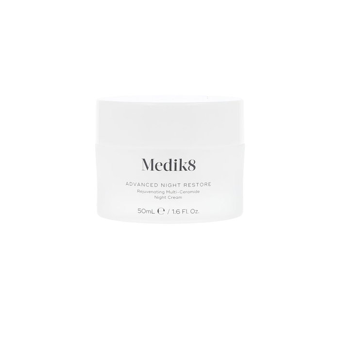 Medik8 ADVANCED NIGHT RESTORE Crema de Noche Reparadora con Multiceramidas - Tratamiento Antiarrugas Reafirmante - 50 ml