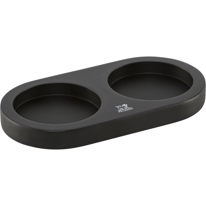 PEUGEOT Peugeot Linea Bandeja de Bambú para Molinillos 16 cm Negro Mate PEUGEOT Peugeot Linea Bandeja de Bambú para Molinillos 16 cm Negro Mate
