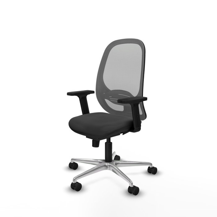 PIQUERAS Y CRESPO Silla de oficina Cilanco con mecanismo Sincro, Gris PIQUERAS Y CRESPO Silla de oficina Cilanco con mecanismo Sincro, Gris