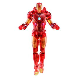 Hot Toys Figura Iron Man Holográfico Marvel Avengers Coleccionable