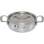 De Buyer Affinity Olla para salsas baja con tapa 20 cm