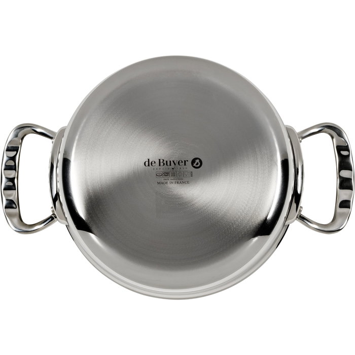 De Buyer Affinity Olla para salsas baja con tapa 20 cm De Buyer Affinity Olla para salsas baja con tapa 20 cm