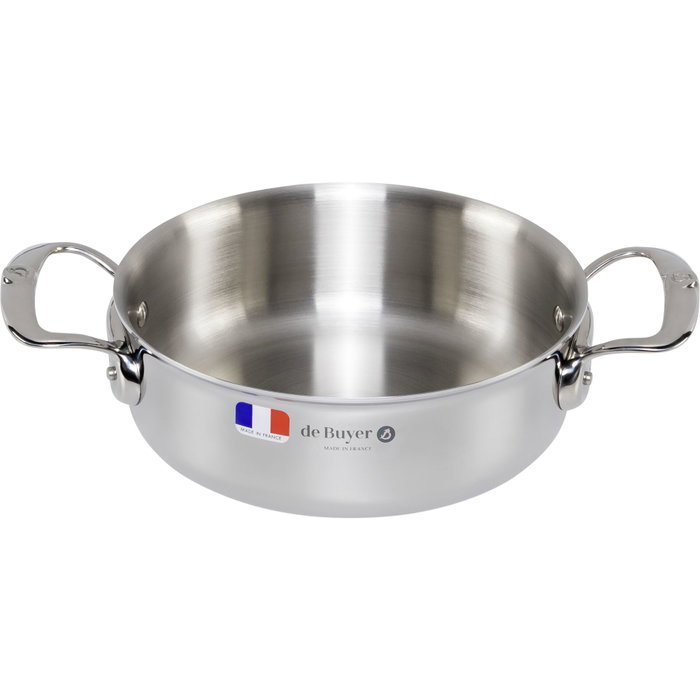De Buyer Affinity Olla para salsas baja con tapa 20 cm De Buyer Affinity Olla para salsas baja con tapa 20 cm