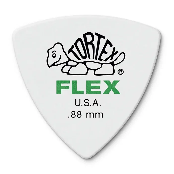 Dunlop Púas Tortex Flex Triangle 0,88 mm (Pack de 6) Dunlop Púas Tortex Flex Triangle 0,88 mm (Pack de 6)
