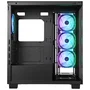 Rampage Hydra V1 Obudowa PC E-ATX, 4x ventilador, USB C/USB A, ARGB + hub, negra