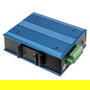 Digitus Conmutador Industrial Fast Ethernet de 4 Puertos, No Gestionado, con 1 Uplink SFP, 10/100 Mbps, Montaje en Carril DIN, IP40, Negro/Azul