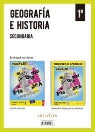 EDELVIVES Proyecto: FanFest - Geografía e Historia 1 Secundaria. Libro del alumnado + Cuaderno, Área de Proyectos Educativos de Secundaria Edelvives - EDELVIVES