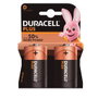 Duracell Plus LR20 (D) Pilas Alcalinas, Blíster de 2