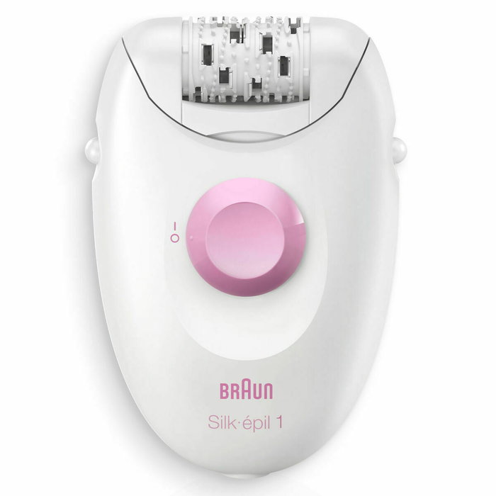 Braun Silk-épil 1 1-000 Rosa y Blanco