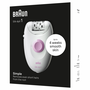 Braun Silk-épil 1 1-000 Rosa y Blanco