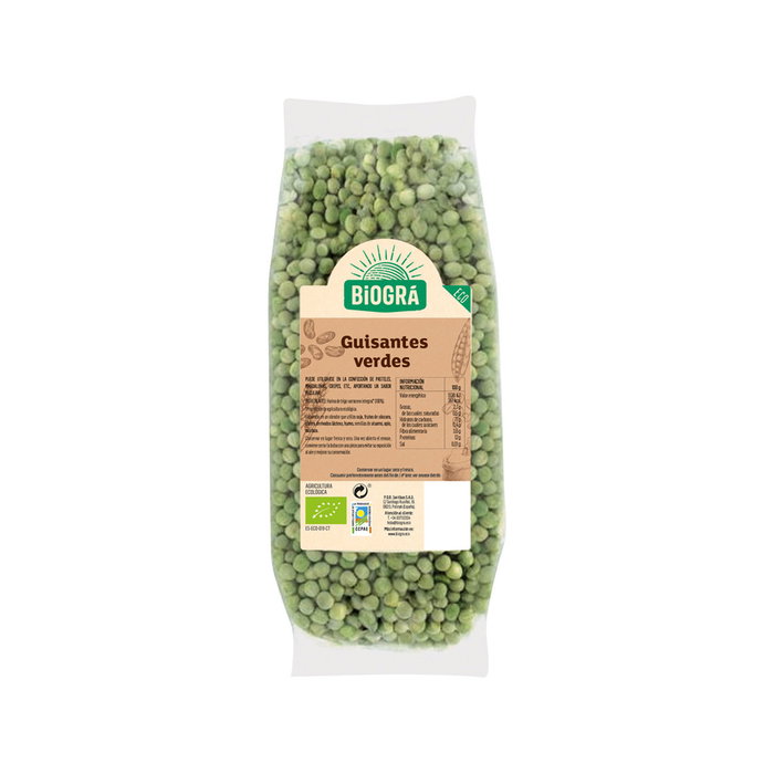 Biográ Guisantes Verdes Bio 500g