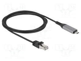 DeLOCK 60760 Adaptador de red USB Tipo C a RJ45 Gigabit Ethernet 2 m