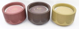 DKD Home Decor Pack de 6 Velas de Cera de Parafina Surtidas