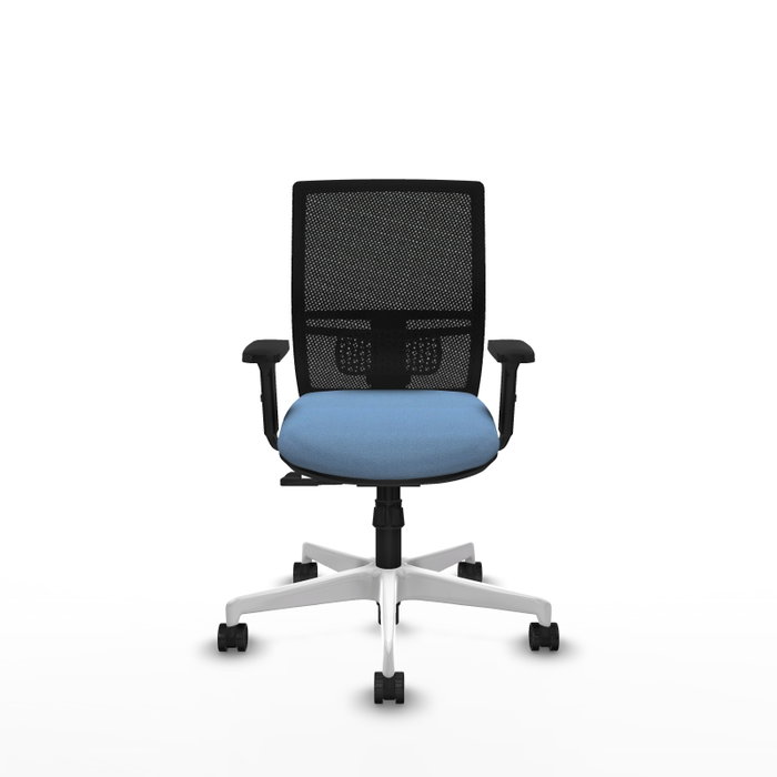 PIQUERAS Y CRESPO Silla de oficina Yunquera Azul cielo y Negro PIQUERAS Y CRESPO Silla de oficina Yunquera Azul cielo y Negro