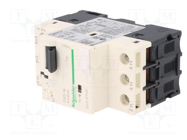 SCHNEIDER ELECTRIC GV2RT05 Interruptor motorizado 0,25/0,37kW 230÷690VAC SCHNEIDER ELECTRIC GV2RT05 Interruptor motorizado 0,25/0,37kW 230÷690VAC