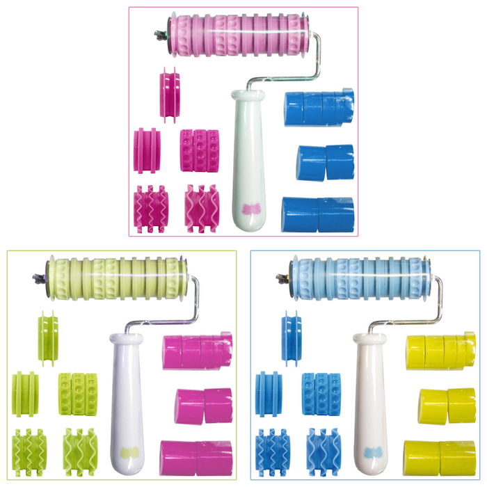 Lily Cook Rodillo Decorador 25 Piezas Colores Surtidos