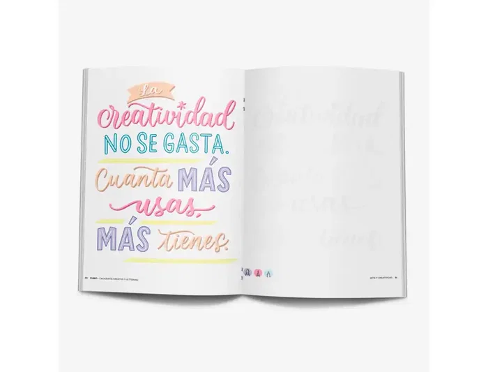Cuaderno Rubio A4 Caligrafia Creativa Y Lettering Arte Y Creatividad