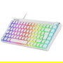 Teclado Gaming Mecánico Inalambrico Mars Gaming MKCLOUDWBES/ Blanco
