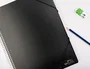 Liderpapel Carpeta escaparate con espiral 10 fundas de polipropileno DIN A4 negro