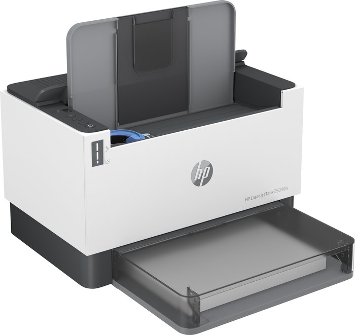 HP LaserJet Tank 2504dw - Impresora láser monocromo con Wi-Fi, impresión a doble cara automática y tóner inicial de 5000 páginas - Ideal para oficina y alto volumen HP LaserJet Tank 2504dw - Impresora láser monocromo con Wi-Fi, impresión a doble cara automática y tóner inicial de 5000 páginas - Ideal para oficina y alto volumen