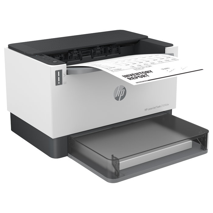 HP LaserJet Tank 2504dw Impresora Láser Negro A4 22 ppm, Wi-Fi, Bluetooth, Duplex Automático, LAN, Kit de Tóner de Alta Capacidad Incluido