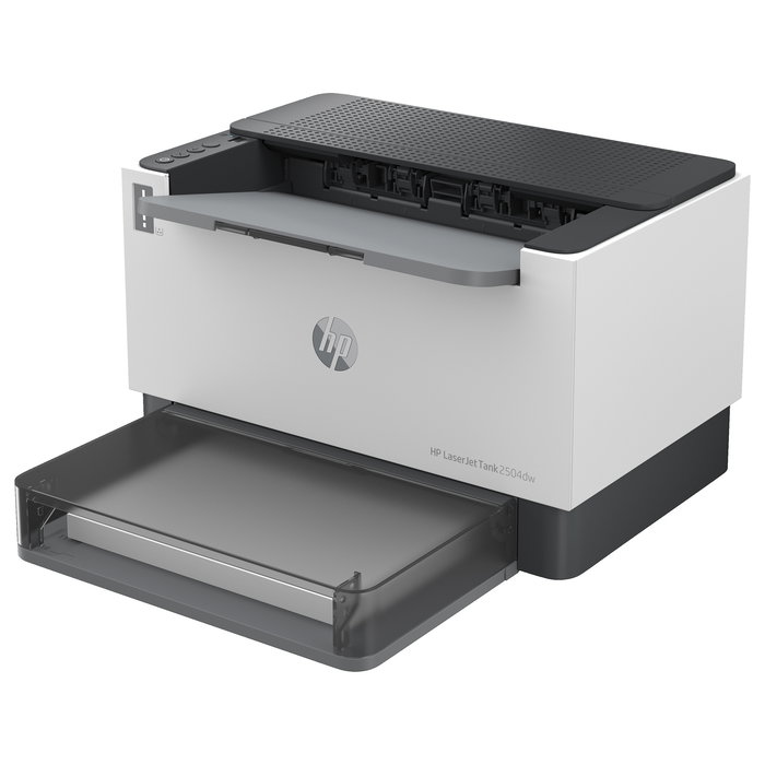 HP LaserJet Tank 2504dw Impresora Láser Negro A4 22 ppm, Wi-Fi, Bluetooth, Duplex Automático, LAN, Kit de Tóner de Alta Capacidad Incluido
