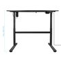 Mesa de Escritorio TooQ TQESSD01-BK Negro Acero (140 x 60 cm)