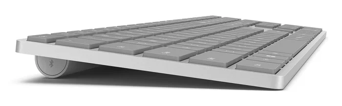 Microsoft Surface Keyboard con botón Copilot, Gris, Español