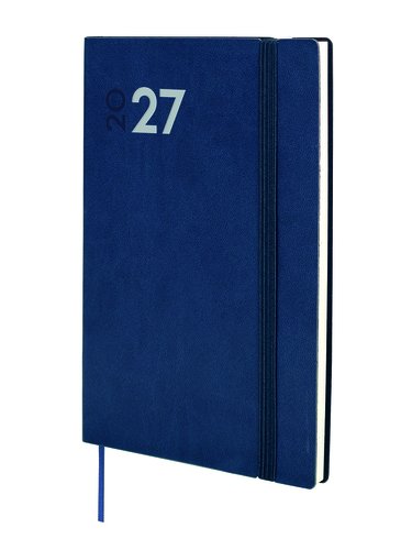 Finocam Agenda Anual 2027 Dynamic Mara Azul con Tapa Flexible Finocam Agenda Anual 2027 Dynamic Mara Azul con Tapa Flexible