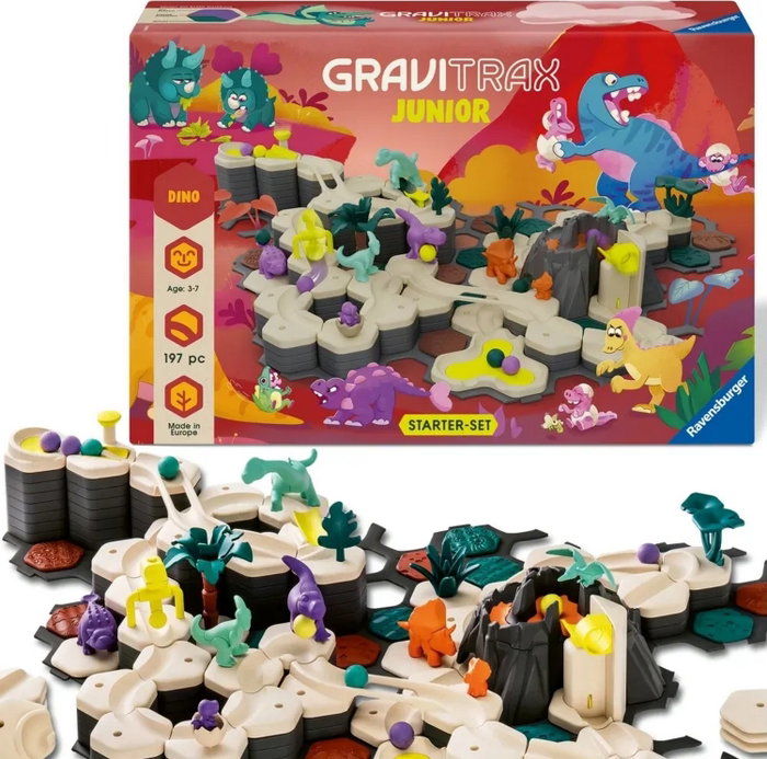 Ravensburger GraviTrax Junior Dino Set de Inicio XXL