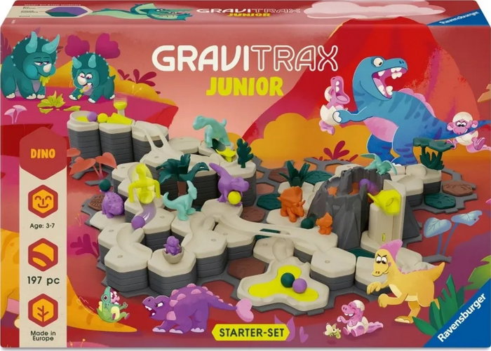 Ravensburger GraviTrax Junior Dino Set de Inicio XXL