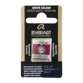 Rembrandt Acuarela Pastilla Violeta Rojizo Permanente 567