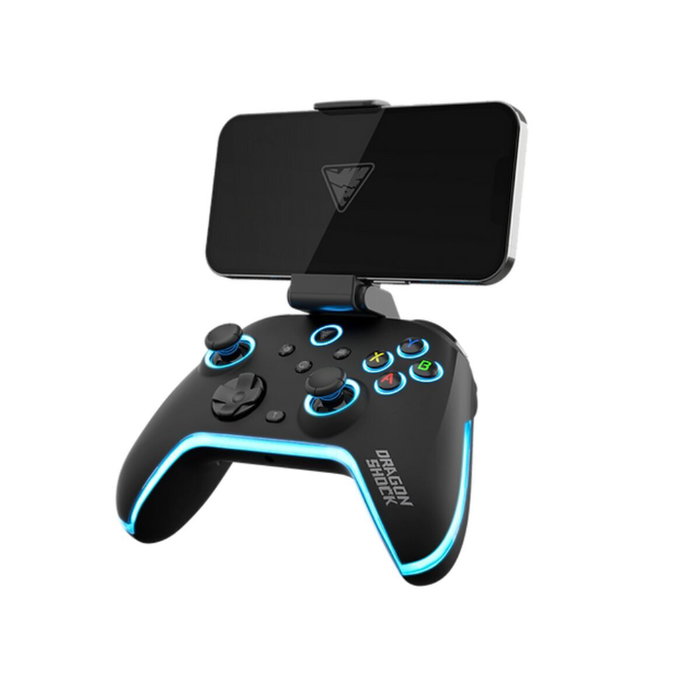 Dragonshock Aurora Plus Gamepad Negro Bluetooth/RF/USB
