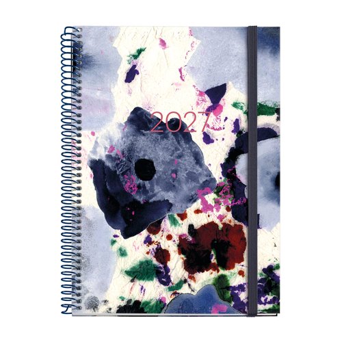 MIQUELRIUS Agenda Anual 2027 Grafica Espiral tapa Extra con Goma Plus 155x213 D/P Inky MIQUELRIUS Agenda Anual 2027 Grafica Espiral tapa Extra con Goma Plus 155x213 D/P Inky
