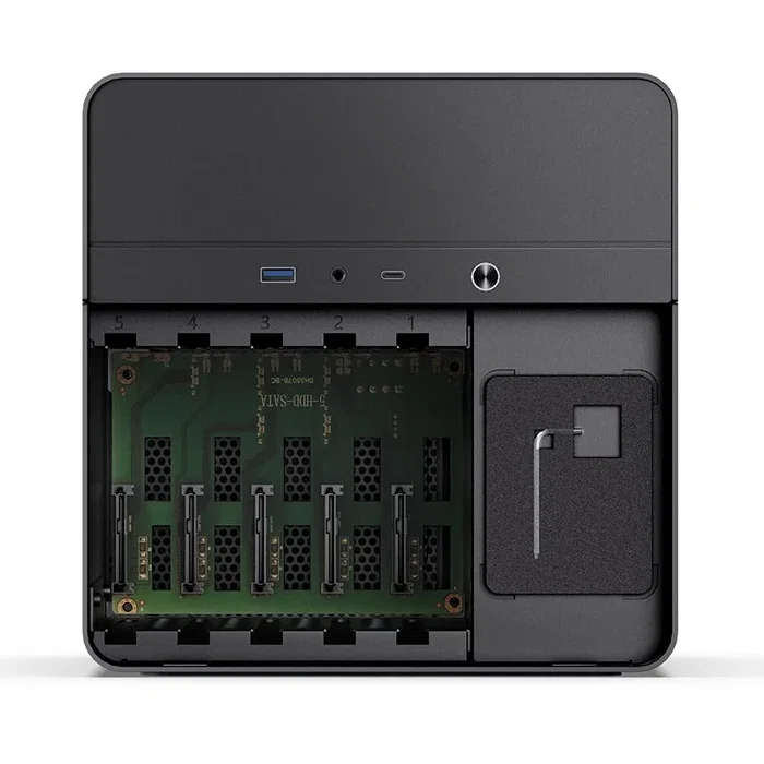 Jonsbo N2 Mini-ITX NAS Gehäuse - schwarz