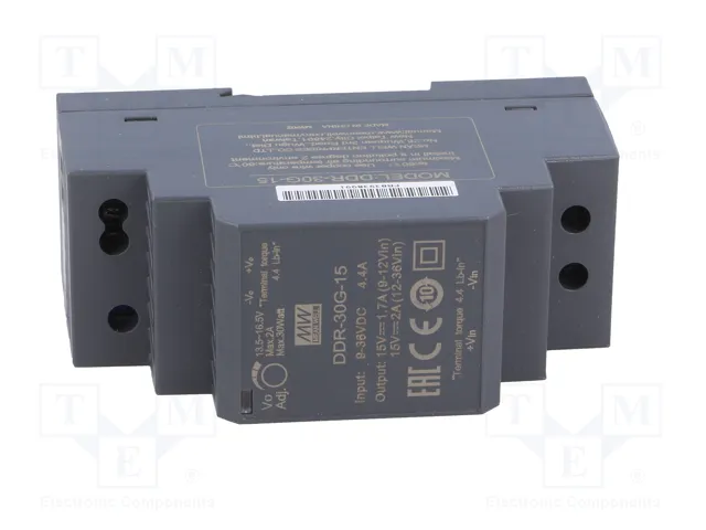 MEAN WELL DDR-30G-15 Convertidor DC/DC 30W 15VDC