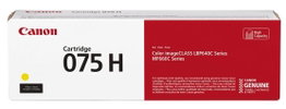 Canon 075HY Toner Amarillo Original para LBP 646CDW / 647CDW y MF 664CDW / 667CDW - 2500 páginas