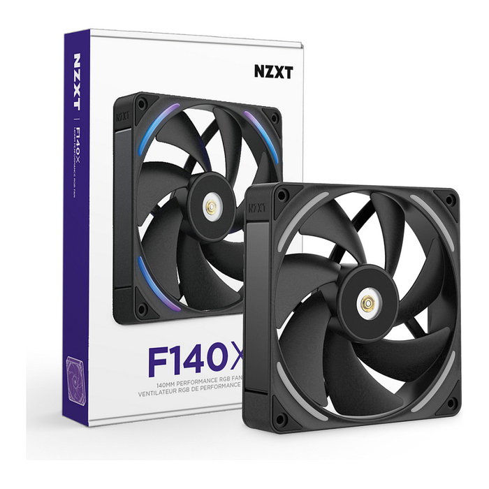 NZXT F140X RGB Ventilador 140mm Negro NZXT F140X RGB Ventilador 140mm Negro