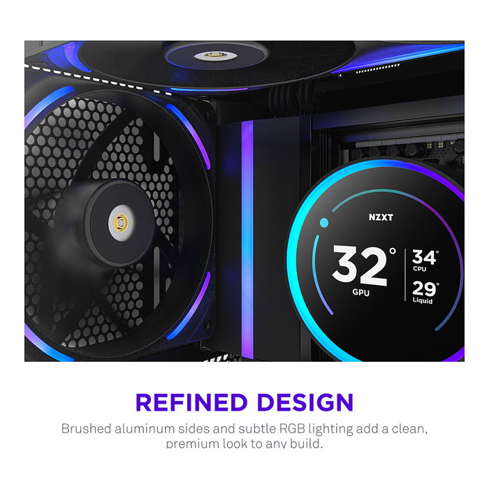 NZXT F140X RGB Ventilador 140mm Negro NZXT F140X RGB Ventilador 140mm Negro