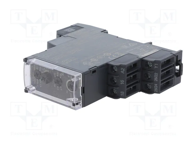 SCHNEIDER ELECTRIC Relé de tiempo Zelio Time DPDT 250VAC/8A 12VAC/12VDC