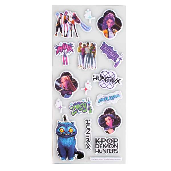 Blue Sky Studios Set de Pegatinas Puff KPop Demon Hunters