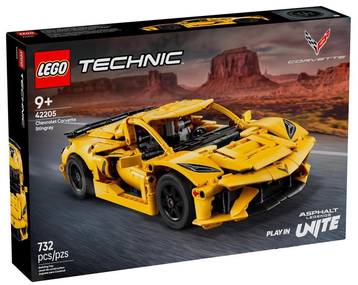 LEGO Technic Chevrolet Corvette Stingray 42205